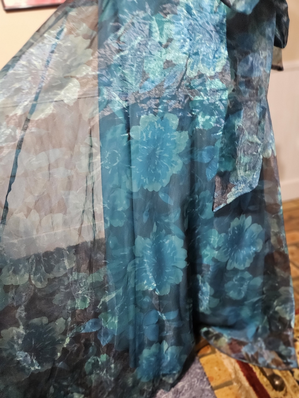 Eliza J Elegant One Shoulder Dress Size 14 - Picture 4 of 6
